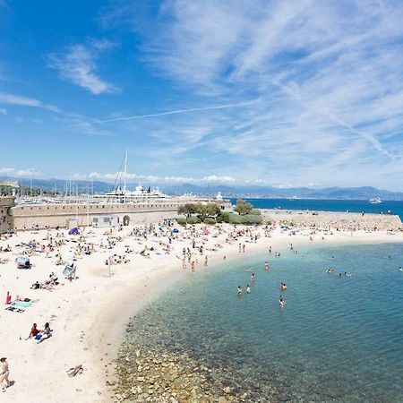 Appartement 4 Personnes Vue Mer Remparts Antibes Bagian luar foto