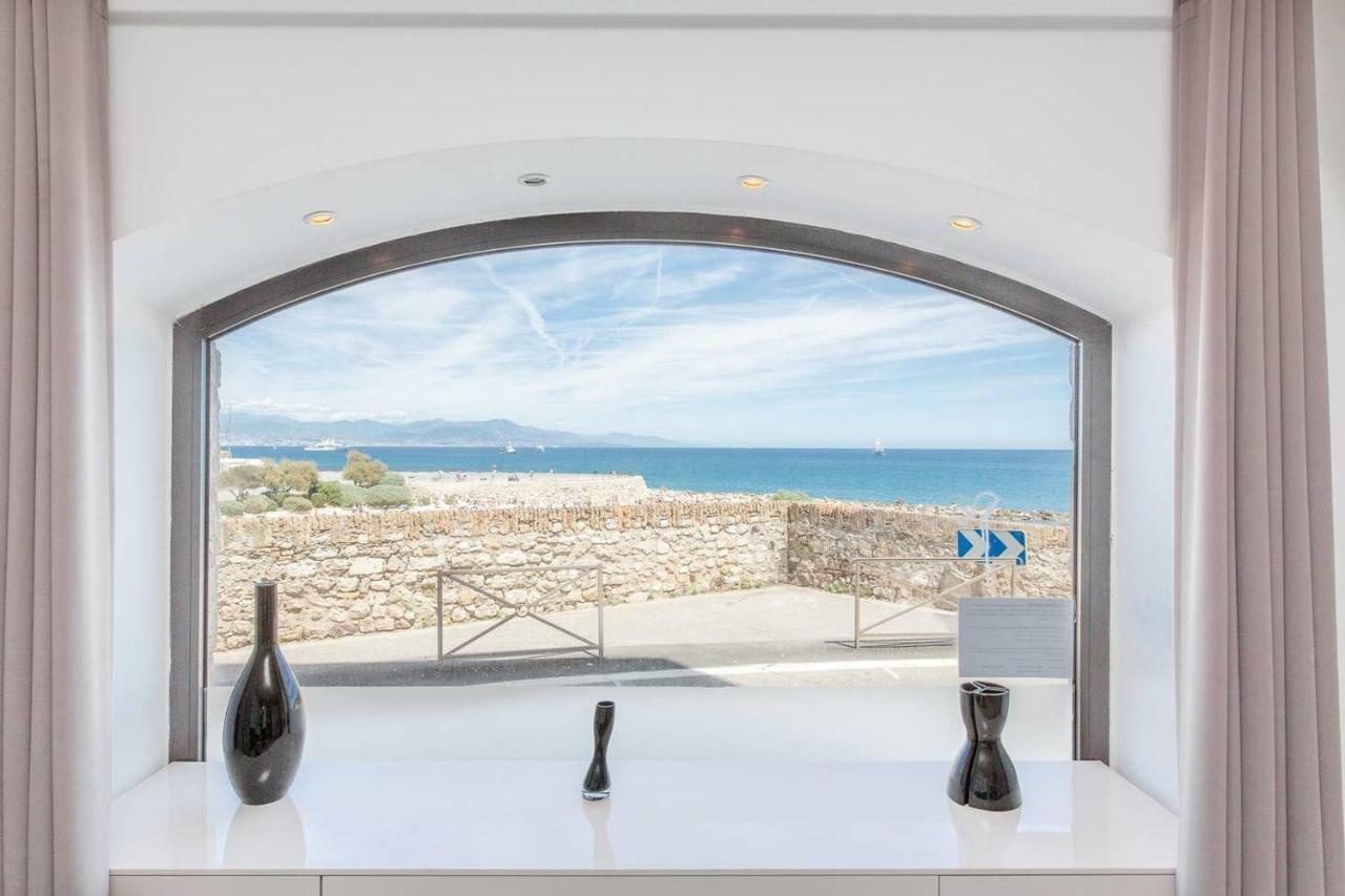 Appartement 4 Personnes Vue Mer Remparts Antibes Bagian luar foto